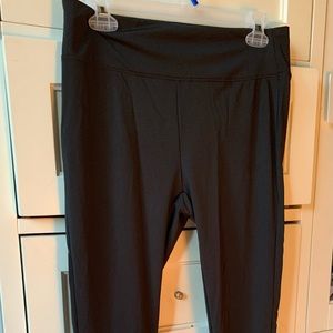 BLACK & GREY leggings (M/L). Never been worn! From a non-smoking home!